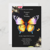 Eenvoudige uitnodiging op zaterdag (Voorkant)