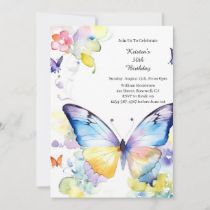 Eenvoudige uitnodiging op zaterdag