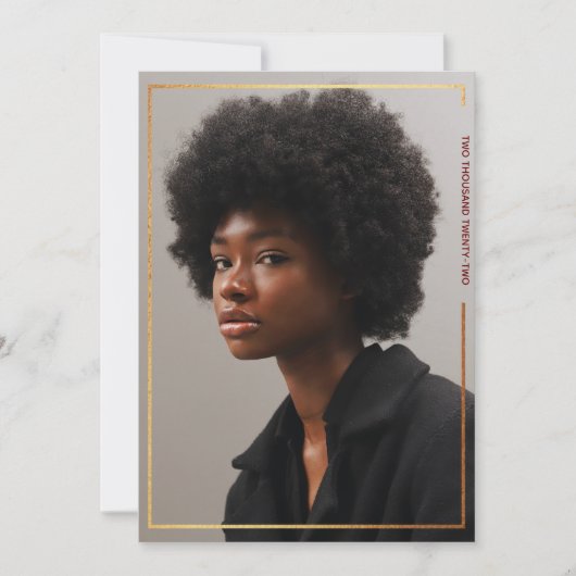 Eenvoudige uitnodiging tot het indienen van Afstud (Voorkant)