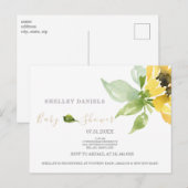 Eenvoudige uitnodiging tot het indienen van Baby s (Voorkant / Achterkant)