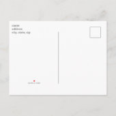 Eenvoudige uitnodiging tot het indienen van Baby s (Achterkant)