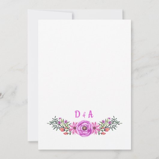 Eenvoudige uitnodiging tot het indienen van een Pa (Achterkant)