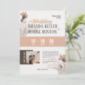 Eenvoudige uitnodiging tot het indienen van foto's (Staand voorkant)