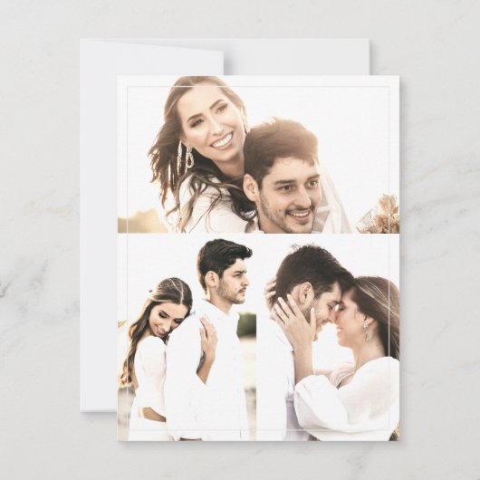 Eenvoudige uitnodiging tot het indienen van foto's (Achterkant)