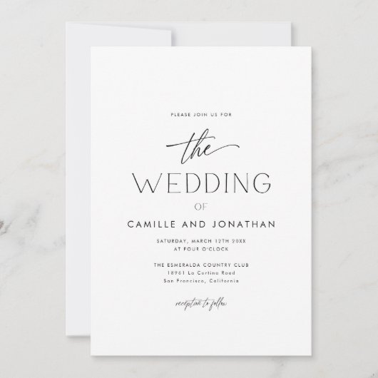 Eenvoudige uitnodiging tot het indienen van foto's (Voorkant)