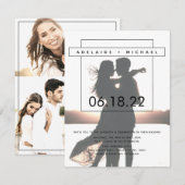 Eenvoudige uitnodiging tot het indienen van foto's (Voorkant / Achterkant)