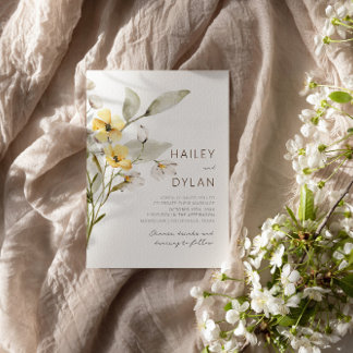 Eenvoudige uitnodiging tot weddenschap met wilde b