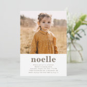 Eenvoudige uitnodiging van de Dag van de Foto | Fl (Staand voorkant)