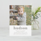 Eenvoudige uitnodiging van de Dag van de Foto | Mi (Staand voorkant)