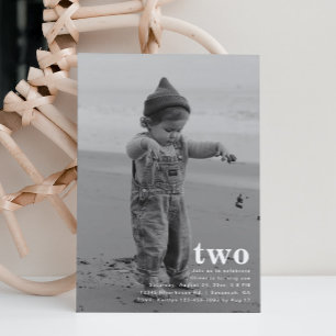 Eenvoudige uitnodiging van de Dag van de Foto   Mi