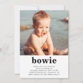 Eenvoudige uitnodiging van de Dag van de Foto | Ti (Voorkant)