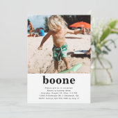 Eenvoudige uitnodiging van de Dag van de Foto | Ti (Staand voorkant)