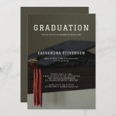 Eenvoudige uitnodiging van de Partij van de Korrel (Voorkant / Achterkant)