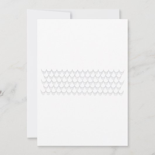 Eenvoudige uitnodiging van Faith Hope Love Script (Achterkant)