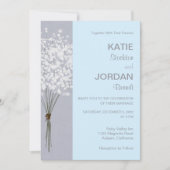 Eenvoudige uitnodiging van Floral Bouquet (Voorkant)