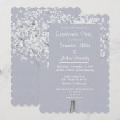 Eenvoudige uitnodiging van Floral Bouquet (Voorkant / Achterkant)