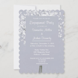 Eenvoudige uitnodiging van Floral Bouquet