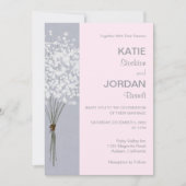 Eenvoudige uitnodiging van Floral Bouquet (Voorkant)