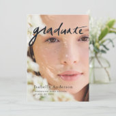 Eenvoudige uitnodiging van het Fotoscript Virtual  (Staand voorkant)