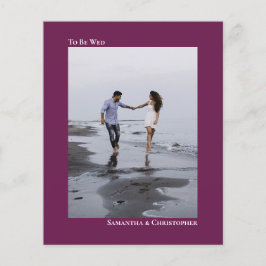 Eenvoudige uitnodiging via Magenta BUDGET Weduwfot