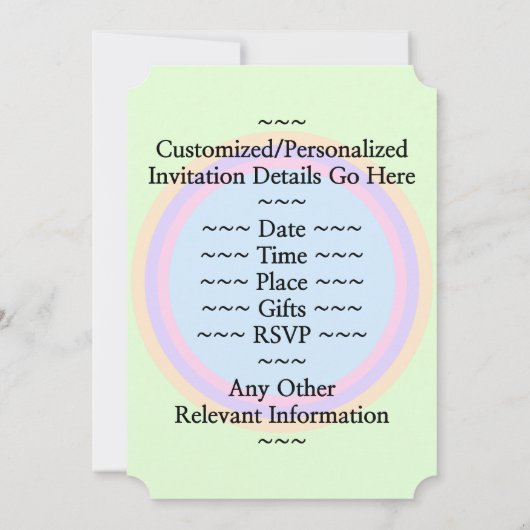 Eenvoudige uitnodiging voor "74ste VERJAARDAG" (Achterkant)