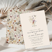 Eenvoudige uitnodiging voor Boho Wedding