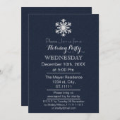 Eenvoudige uitnodiging voor eBay Classy-feestdagen (Voorkant / Achterkant)