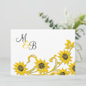 Eenvoudige uitnodiging voor een rondhuwelijk (Staand voorkant)