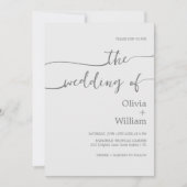 Eenvoudige uitnodiging voor een scriptweddenschap (Voorkant)