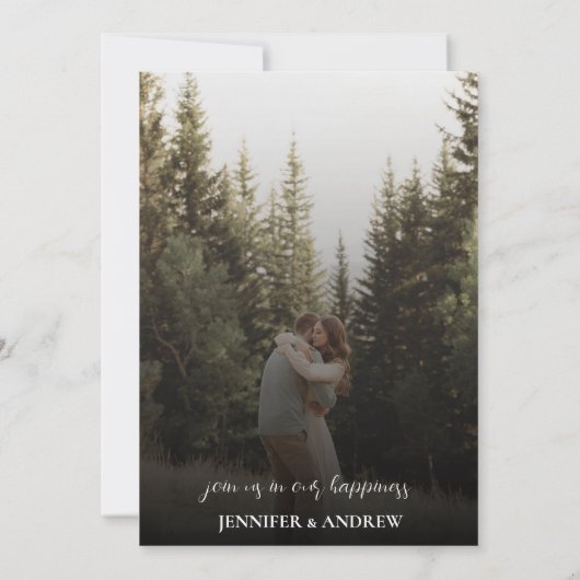 Eenvoudige uitnodiging voor een scriptweddenschap (Achterkant)