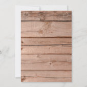 Eenvoudige uitnodiging voor een weddenschap met Wo (Achterkant)