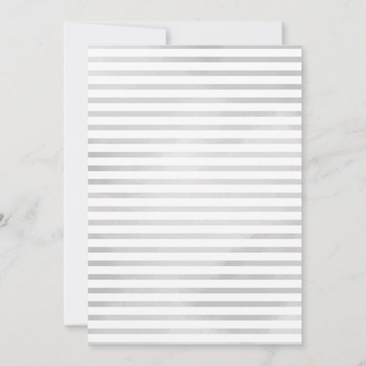 Eenvoudige uitnodiging voor Elegant Bridal Shower (Achterkant)