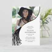 Eenvoudige uitnodiging voor fotografie (Staand voorkant)