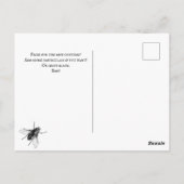 Eenvoudige uitnodiging voor Halloween Party (Achterkant)