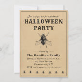  Eenvoudige uitnodiging voor Halloween Party (Voorkant)