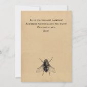  Eenvoudige uitnodiging voor Halloween Party (Achterkant)