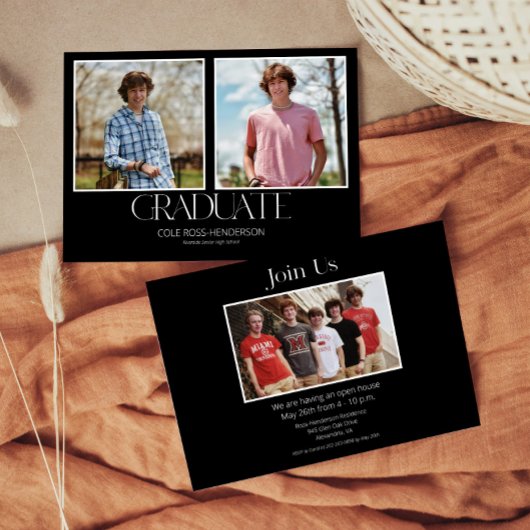 Eenvoudige uitnodiging voor het aankondigen van fo