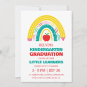 Eenvoudige uitnodiging voor het afstuderen van de (Voorkant)