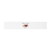 Eenvoudige uitnodiging voor het huwelijk van Burgu Uitnodigingen Wikkel (Vlak)