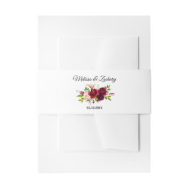 Eenvoudige uitnodiging voor het huwelijk van Burgu Uitnodigingen Wikkel