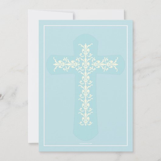 Eenvoudige uitnodiging voor het kerstfeest van het (Achterkant)