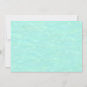 Eenvoudige uitnodiging voor het sturen van een wed (Achterkant)