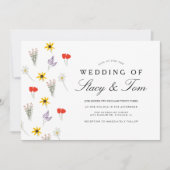 Eenvoudige uitnodiging voor het trekken van handte (Voorkant)