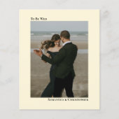 Eenvoudige uitnodiging voor het uitnodigen van een (Voorkant)