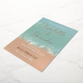 Eenvoudige uitnodiging voor het uitzenden van een (Gedraaid)