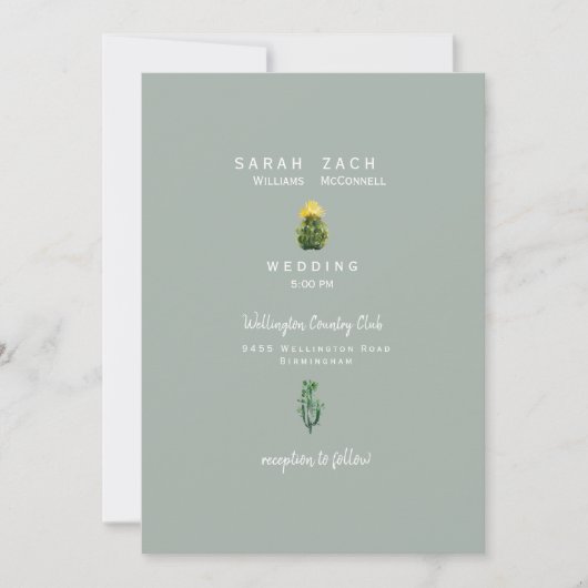 Eenvoudige uitnodiging voor het uitzenden van het  (Voorkant)