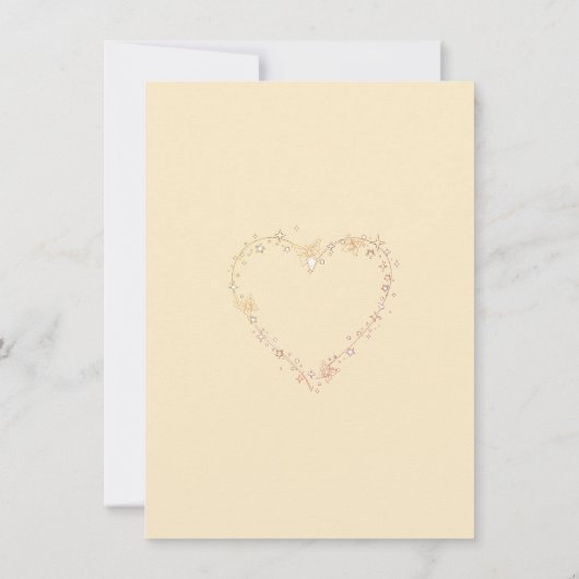 Eenvoudige uitnodiging voor proefdiners (Achterkant)