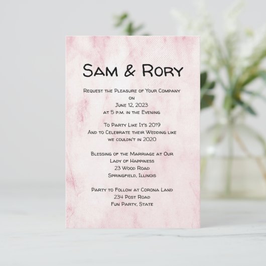 Eenvoudige uitnodiging voor uitzending van wedstri (Staand voorkant)