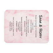 Eenvoudige uitnodiging voor uitzending van wedstri magneet (Horizontaal)