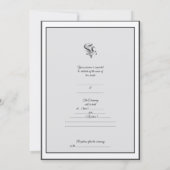 Eenvoudige uitnodiging voor weddenschappen (Achterkant)